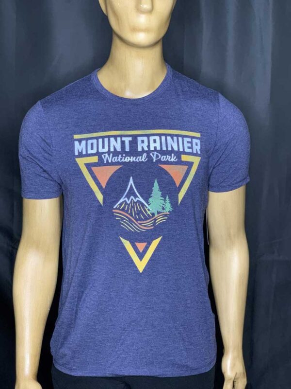 Mt Rainier Triangle T-Shirt