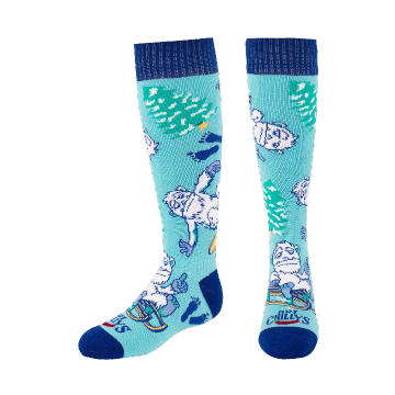 hot chillys youth mid volume sock