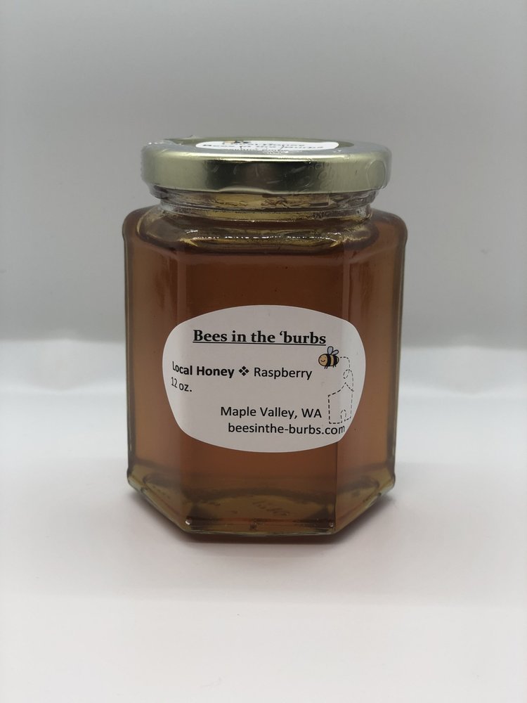 12oz Glass Jar of Honey